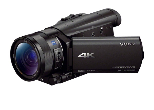 Sony FDR-AX100 - world's first consumer 4K camcorder
