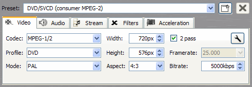 MainConcept Reference - MPEG-2 - video